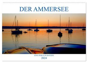 Der Ammersee (Wandkalender 2024 DIN A2 quer), CALVENDO Monatskalender von Jäger,  Anette/Thomas