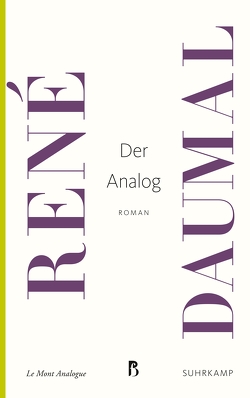 Der Analog von Daumal,  René, Fabri,  Albrecht, Maxwell,  H. J., Rugafiori,  Claudio