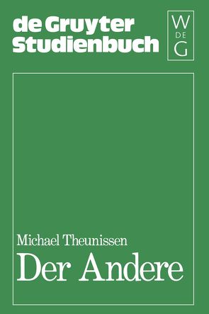 Der Andere von Theunissen,  Michael