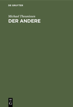 Der Andere von Theunissen,  Michael