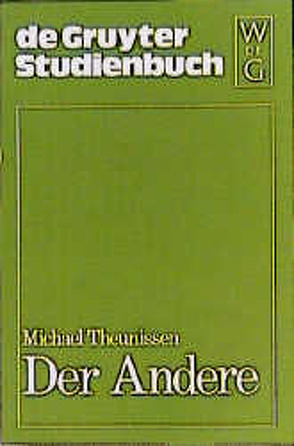 Der Andere von Theunissen,  Michael