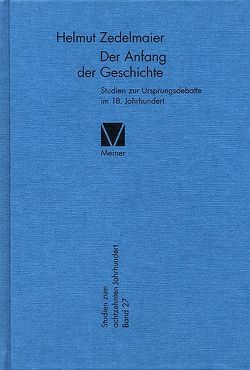 Der Anfang der Geschichte von Zedelmaier,  Helmut