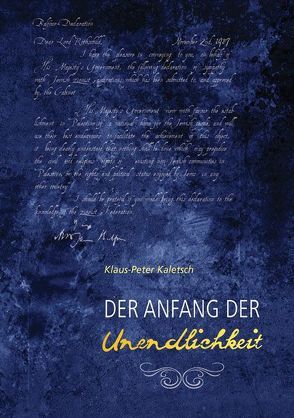 Der Anfang der Unendlichkeit von Kaletsch,  Klaus-Peter