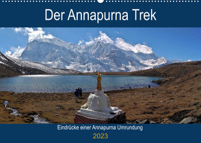 Der Annapurna Trek (Wandkalender 2023 DIN A2 quer) von Hennighaußen,  Andreas