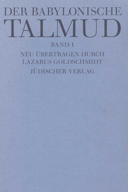 Der Babylonische Talmud von Goldschmidt,  Lazarus