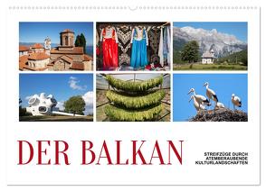 Der Balkan – Streifzüge durch atemberaubende Kulturlandschaften (Wandkalender 2024 DIN A2 quer), CALVENDO Monatskalender von Hallweger,  Christian