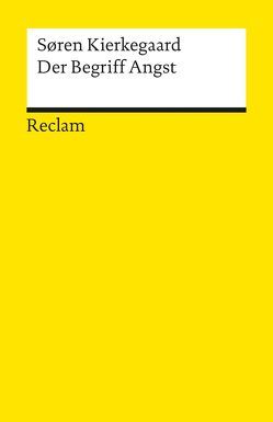 Der Begriff Angst von Eichler,  Uta, Kierkegaard,  Soeren, Perlet,  Gisela