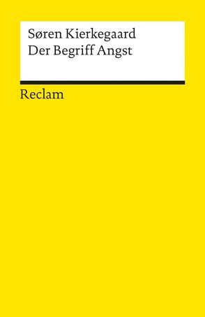 Der Begriff Angst von Eichler,  Uta, Kierkegaard,  Soeren, Perlet,  Gisela