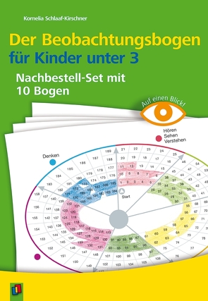 Der Beobachtungsbogen für Kinder unter 3 von Schlaaf-Kirschner,  Kornelia