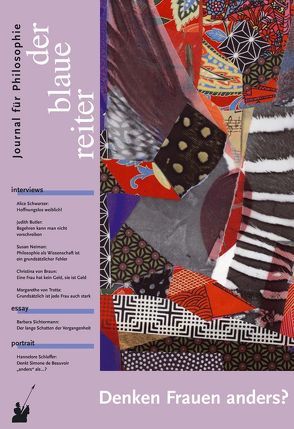 Der Blaue Reiter. Journal für Philosophie / Denken Frauen anders? von Butler,  Judith, Giel,  Klaus, Neiman,  Susan, Obermeier,  Otto P, Reusch,  Siegfried, Schwarzer,  Alice, Tesmar,  Ruth