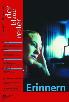 Der Blaue Reiter. Journal für Philosophie / Erinnern von Franck,  Peter, Giel,  Klaus, Koselleck,  Reinhart, Obermeier,  Otto P, Reusch,  Siegfried, Ricoeur,  Paul, Rüsen,  Jörn