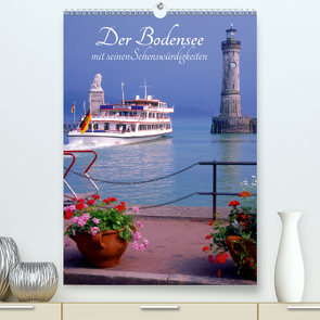 Der Bodensee mit seinen Sehenswürdigkeiten (Premium, hochwertiger DIN A2 Wandkalender 2021, Kunstdruck in Hochglanz) von Reupert,  Lothar