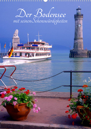 Der Bodensee mit seinen Sehenswürdigkeiten (Wandkalender 2023 DIN A2 hoch) von Reupert,  Lothar
