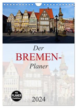 Der Bremen-Planer (Wandkalender 2024 DIN A4 hoch), CALVENDO Monatskalender von M. Laube,  Lucy