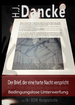 Der Brief, der eine harte Nacht verspricht von Dancke,  H.J.