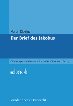 Der Brief des Jakobus von Dibelius,  Martin, Hahn,  Ferdinand