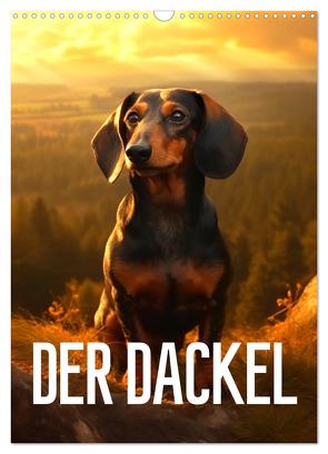 Der Dackel (Wandkalender 2024 DIN A3 hoch), CALVENDO Monatskalender von Alberts,  Tim