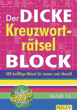 Der dicke Kreuzworträtsel-Block Band 16