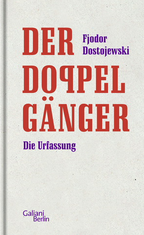 Der Doppelgänger von Dostojewski,  Fjodor, Nitzberg,  Alexander