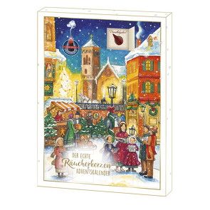 Der echte Räucherkerzen-Adventskalender von Harper,  Ursula