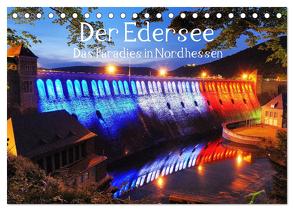 Der Edersee – Das Paradies in Nordhessen (Tischkalender 2024 DIN A5 quer), CALVENDO Monatskalender von Ornamentum,  Partum