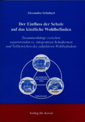 Der Einfluss der Schule auf das kindliche Wohlbefinden von Schubert,  Alexandra