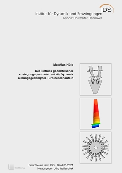 Der Einfluss geometrischer Auslegungsparameter auf die Dynamik reibungsgedämpfter Turbinenschaufeln von Hüls,  Matthias, Wallaschek,  Jörg