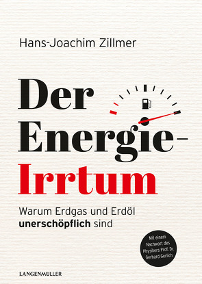 Der Energie-Irrtum von Zillmer,  Hans-Joachim