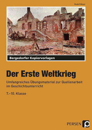 Der Erste Weltkrieg von Meyer,  Rudolf