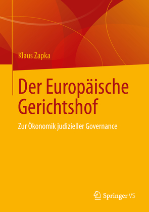 Der Europäische Gerichtshof von Zapka,  Klaus