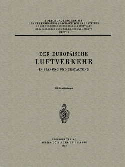 Der Europäische Luftverkehr von Gerlach,  Carl E., Pirath,  Carl