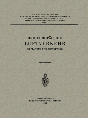 Der Europäische Luftverkehr von Gerlach,  Carl E., Pirath,  Carl