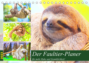 Der Faultier-Planer für mehr Ruhe und Gemütlichkeit! (Tischkalender 2023 DIN A5 quer) von Hurley,  Rose