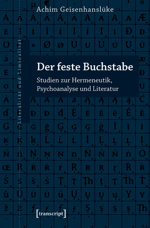 Der feste Buchstabe von Geisenhanslüke,  Achim