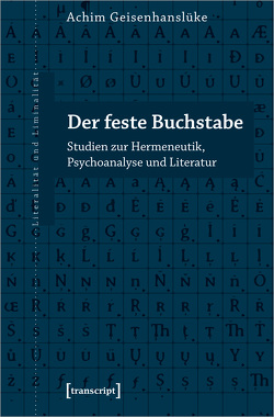 Der feste Buchstabe von Geisenhanslüke,  Achim