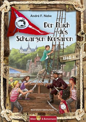 Der Fluch des Schwarzen Korsaren von Nebe,  André F., Pohle,  Sabrina