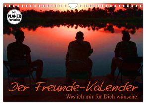 Der Freunde-Kalender (Wandkalender 2024 DIN A4 quer), CALVENDO Monatskalender von Stanzer,  Elisabeth