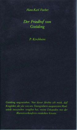 Der Friedhof von Gstöding von Fischer,  Hans-Karl