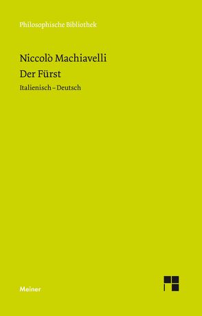 Der Fürst von Machiavelli,  Niccolò, Rudolph,  Enno