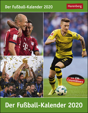 Der Fußball-Kalender Kalender 2020 von Harenberg, Huhnold,  Thomas