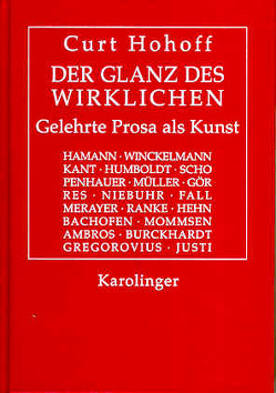 Der Glanz des Wirklichen von Hohoff,  Curt