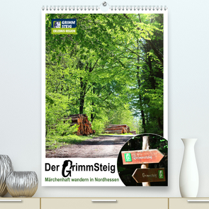 Der Grimmsteig (Premium, hochwertiger DIN A2 Wandkalender 2022, Kunstdruck in Hochglanz) von Löwer,  Sabine