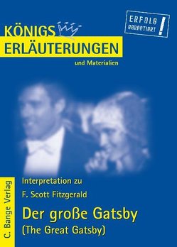 Der große Gatsby – The Great Gatsby von F. Scott Fitzgerald. von Fitzgerald,  F. Scott, Frausing Vosshage,  Frauke