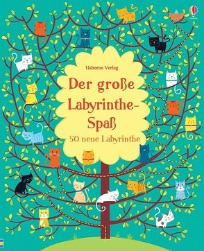 Der große Labyrinthe-Spaß: 50 neue Labyrinthe von Clarke,  Phillip