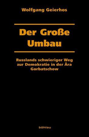 Der Große Umbau von Geierhos,  Wolfgang