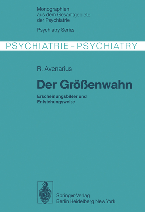 Der Größenwahn von Avenarius,  R.