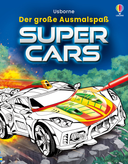 Der große Ausmalspaß: Supercars von Gong Studios, Smith,  Sam