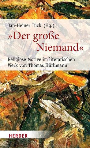 „Der große Niemand“ von Bodenheimer,  Alfred, Deibl,  Jakob Helmut, Gellner,  Christoph, Hürlimann,  Thomas, Kiesel,  Helmuth, Kleinschmidt,  Sebastian, Pahud de Mortanges,  Elke, Schwab,  Hans Rüdiger, Steinmann,  Jan Juhani, Tück,  Jan Heiner, Wirtz,  Irmgard