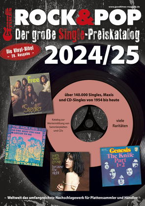 Der große Rock & Pop Single Preiskatalog 2024/25 von Leibfried,  Fabian, Reichold,  Martin