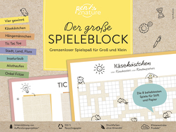 Der große Spieleblock. Umweltfreundlicher Spielspaß für Groß und Klein